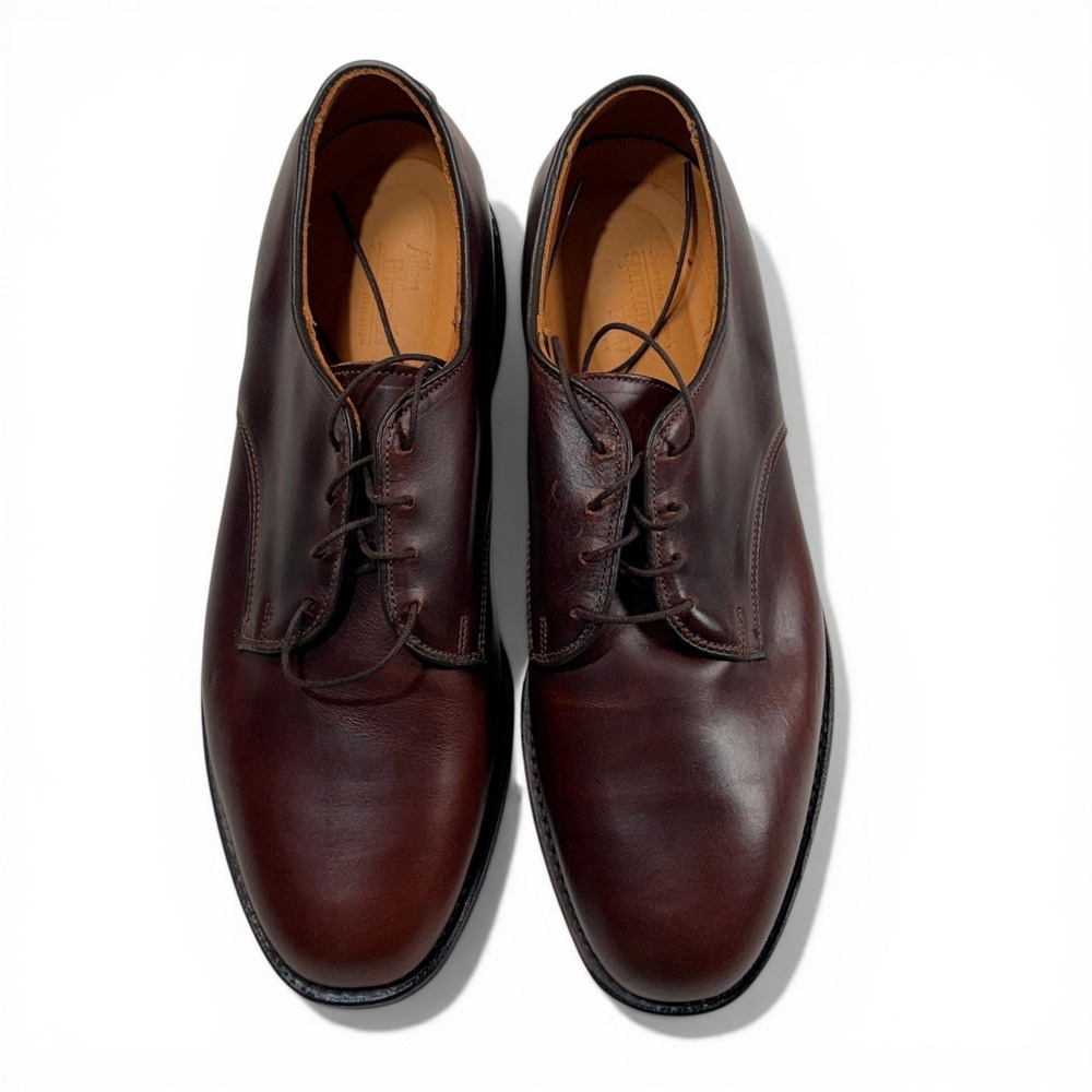 Allen Edmonds Holbrook 1558 Mens 10 D Brown Chromexcel Leather Derby Shoes USA - Picture 9 of 14